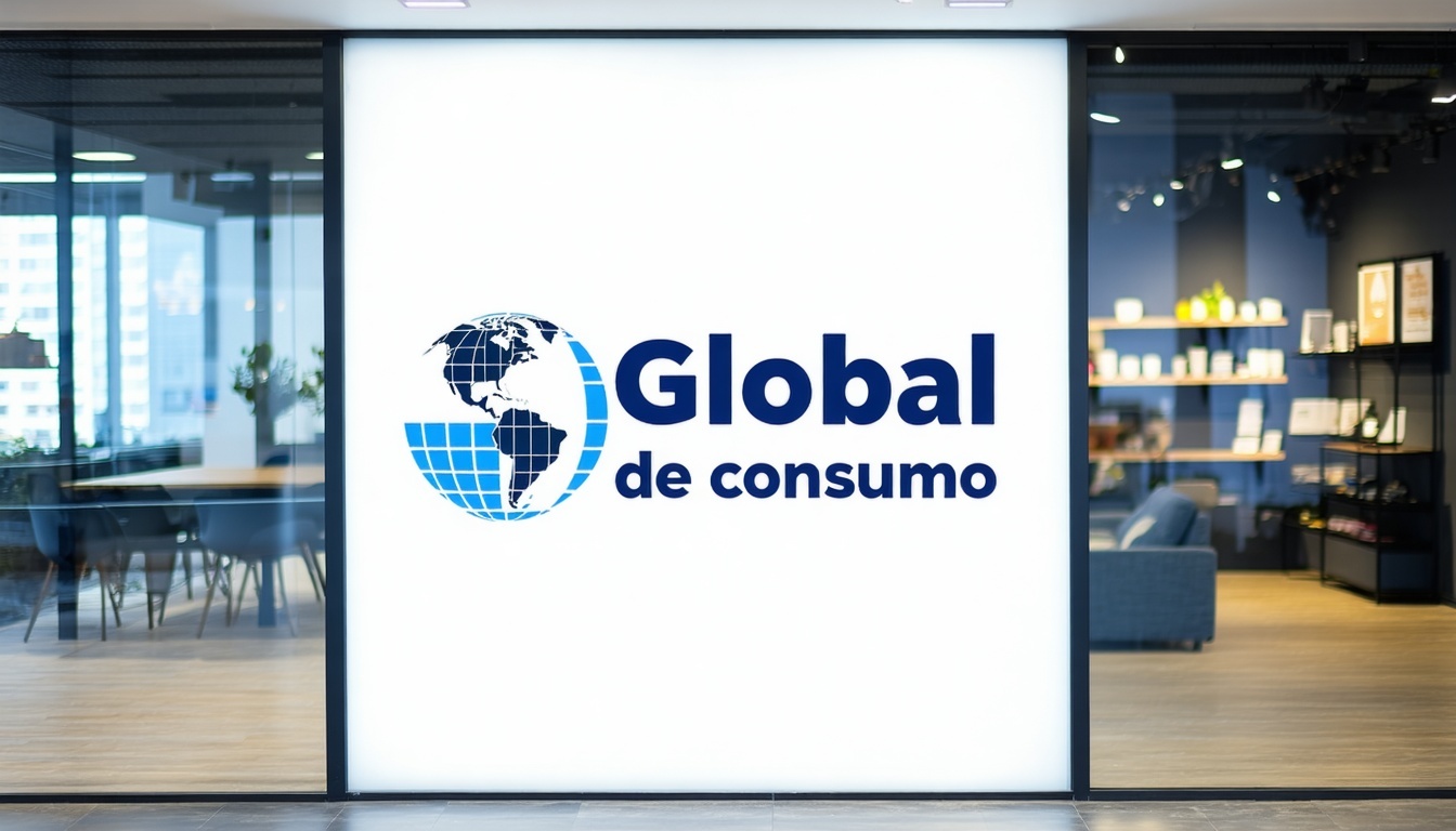 Logo de empresa global de consumo