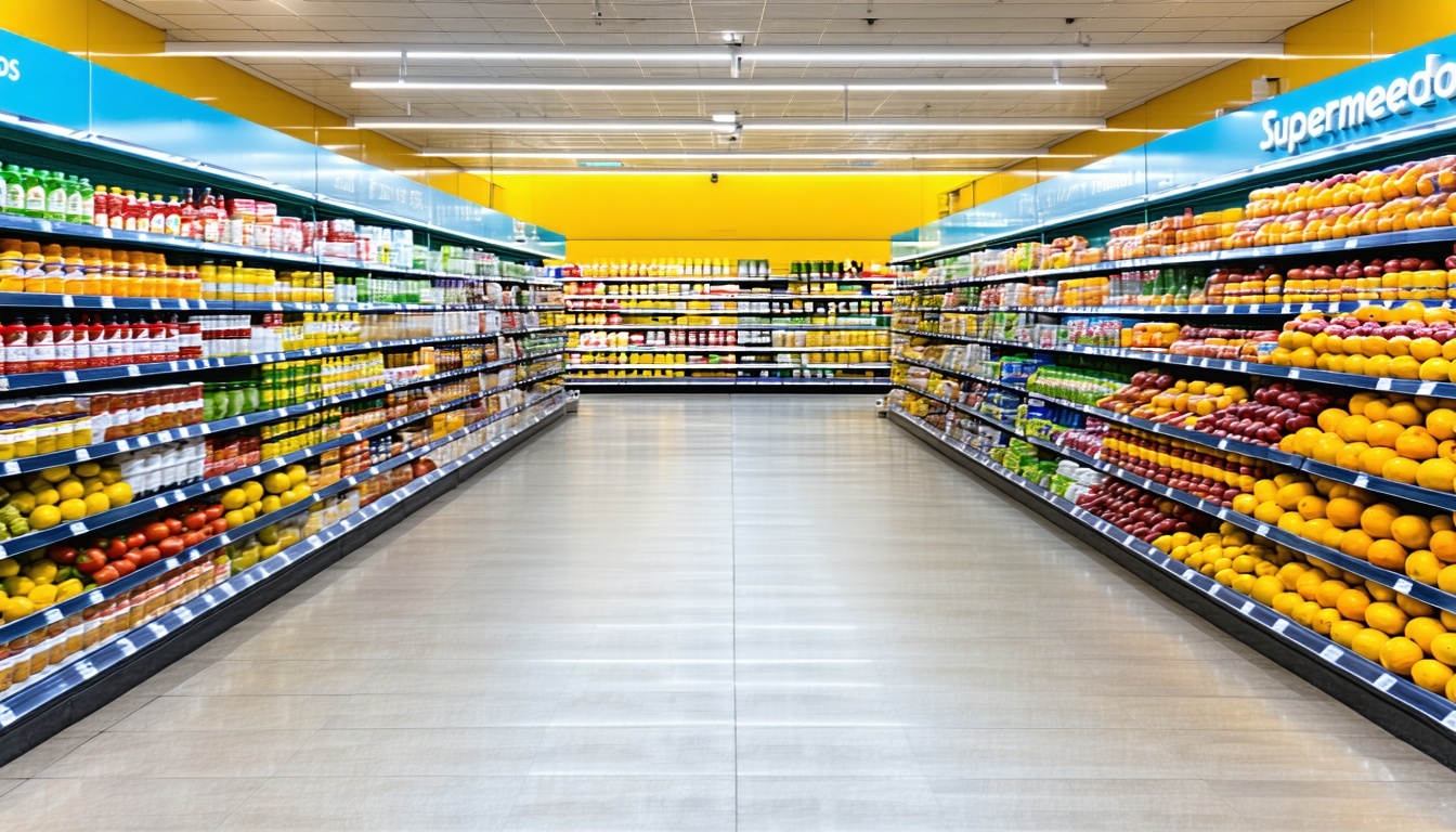 Logo de cadena de supermercados